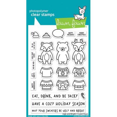 Lawn Fawn Clear Stamps - Ugly And Bright